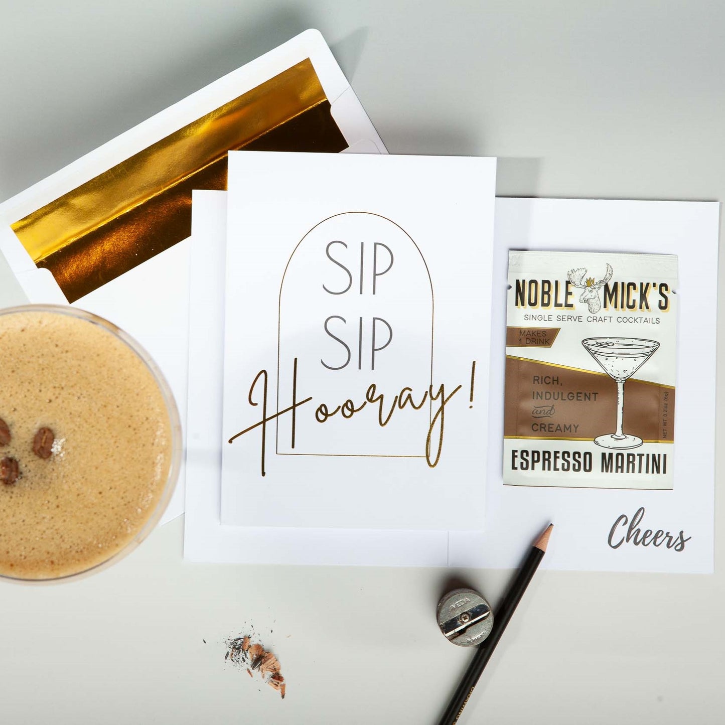 Sip Sip Hooray Card