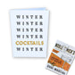 Multi Pack of 12 Winter, Winter, Cocktails Cards