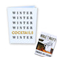 Multi Pack of 12 Winter, Winter, Cocktails Cards