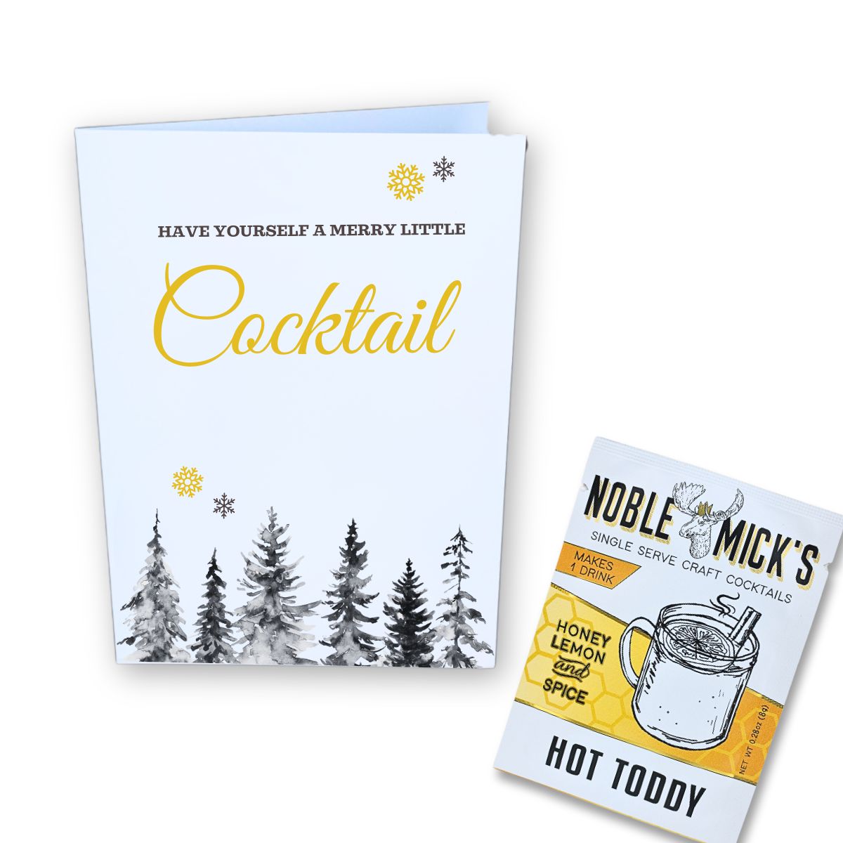 Multi Pack of 12 Merry Little Cocktail Cards