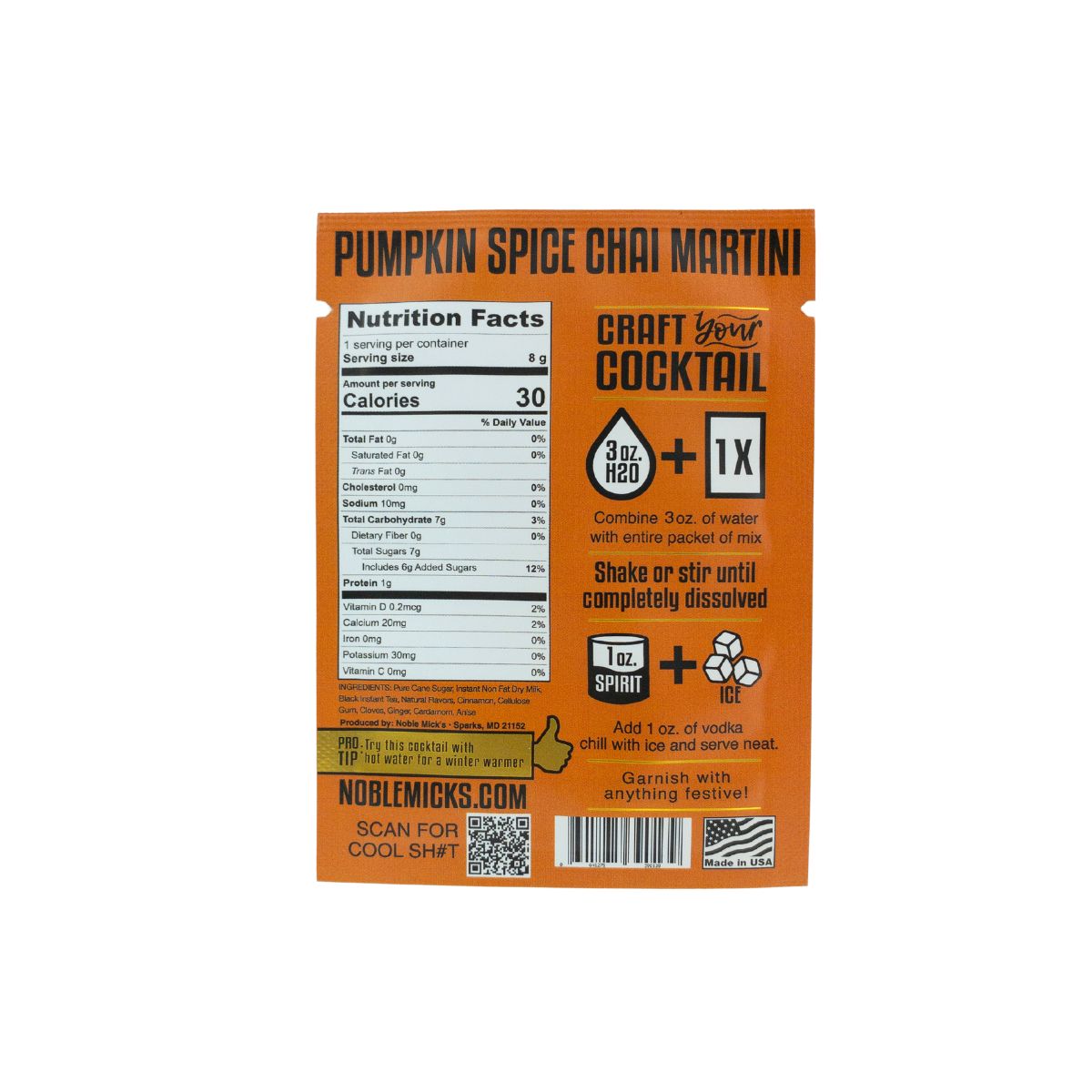 Pumpkin Spice Chai Martini (48-pack)