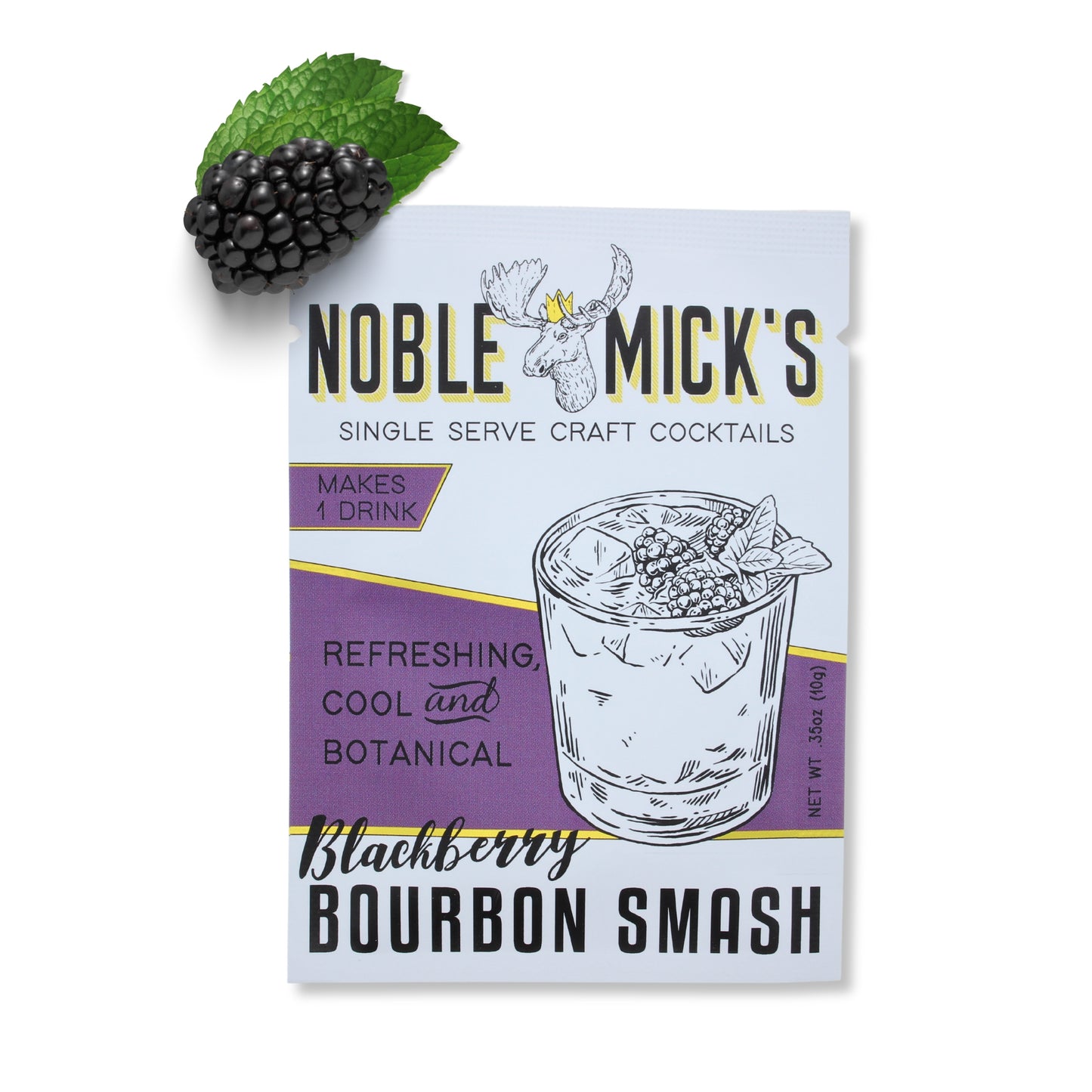 Blackberry Bourbon Smash